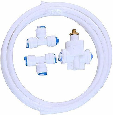 ATLOIT TDS Adjuster/Controller Full Kit for RO TDS Controller, 2 Tee & Connecting Pipe Solid Filter Cartridge(0.5, Pack of 4)