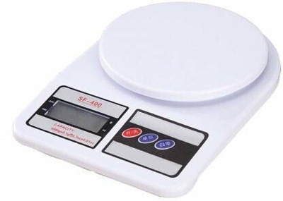 Ashlok Kichen Scale Measuring Food Vegetable and more. (SF-400A) Weighing Scale Weighing Scale(White)