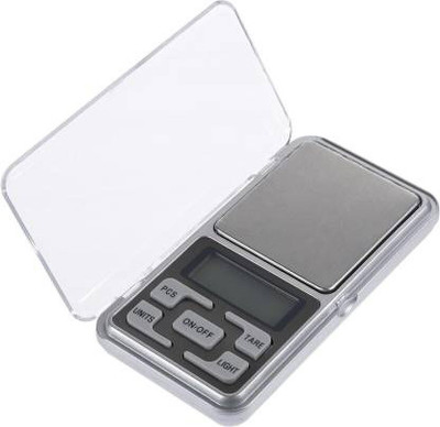 texla 0.01 Gram to 200 Gram Weighing Display Units in G ,OZ ,TL ,CT Jwellery Pocket Weighing Scale (Silver) Weighing Scale(Silver)