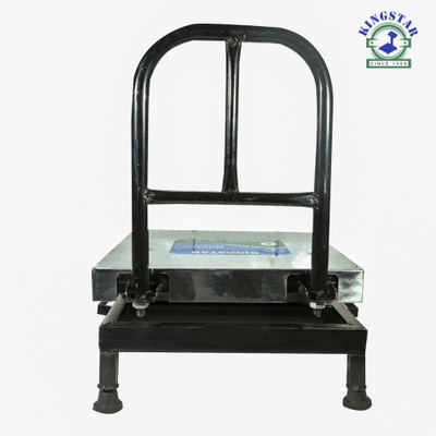King Star weighing scale 400K Capacity 200kg Accuracy 20g Minimum 400g Weighing Scale(Govt By Approved Weighing Scale (BLACK))