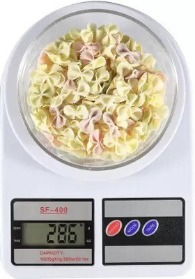 SONALEX Electronic Digital 1Gram-10 Kg Weight Scale Lcd Kitchen Weight Scale Machine Weighing Scale(White)
