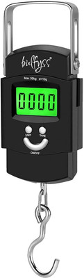 PARAMDHYEY Electronic 50Kgs Digital Luggage Weighing Scale - Black Spring Balance Weighing Scale(White)