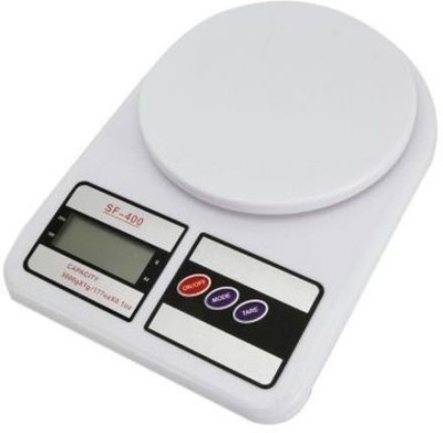 Fulkiza Electronic Digital LED Kitchen Food Weight Scale Weighing Scale(White)