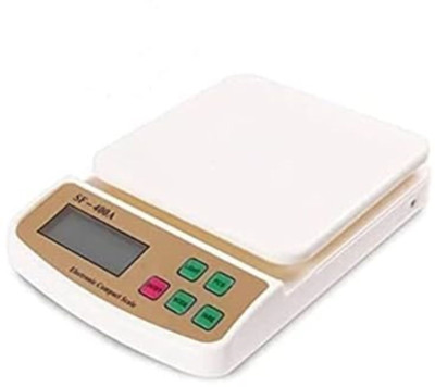 Fashion Bizz Electronic Kitchen Digital Weighing Scale With Tare Function (10 Kg-Sf 400A) Weighing Scale(Multicolor)