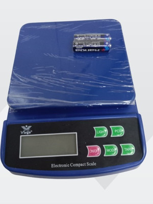 Virgo V400A Digital Electronic Weighing Scale, Capacity 10kg Weighing Scale(Blue)