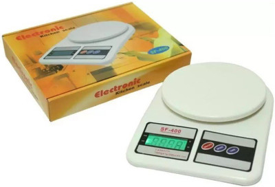 FIVANIO Best Quality 1gm to 10kg Electronic Kitchen Weighing Scale(White)