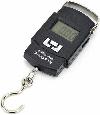 Seaview New Attractive Portable Electronic Digital Lcd Screen Scale For Travel Luggag Weighing Scale(Multicolor)