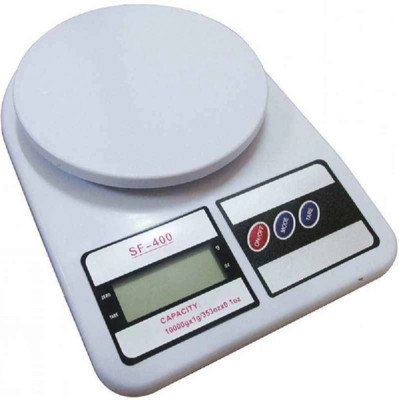 Siyana Electronic Weight Machine With Digital LCD Display Mini Weighting Scale 10kg Weighing Scale(White)