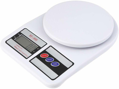 Sagar Enterprise 10KG * 1G KITCHEN SCALE BALANCE MULTI-PURPOSE WEIGHT MEASURING MACHINE Weighing Scale(White)