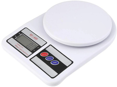 Ashlok sf 400 1gm to 10kg Electronic Digital Weighing Scale Weighing Scale(White)