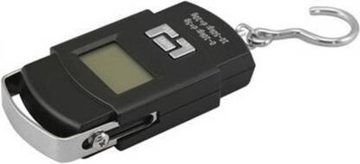 SBTs Hanging Scale LCD Screen 50kg weight capacity Luggage/Fishing Weighing Hook Type Weighing Scale(Black)