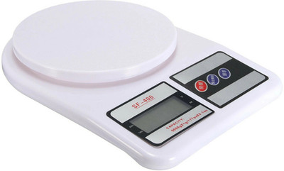 Slvdigiscale IX®-UJ-93 5KG Electronic Digital Kitchen Scale SF-400 Weighing Scale(Active White)