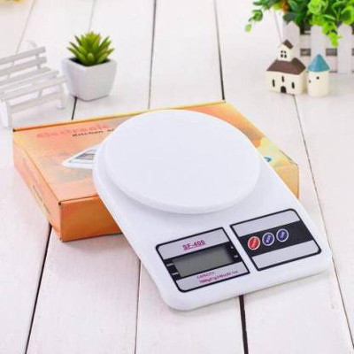 texla Home Special 1 Gram To 10 Kg Personal Round Plate Kitchen Weighing Scale (white Colour) Weighing Scale(White)