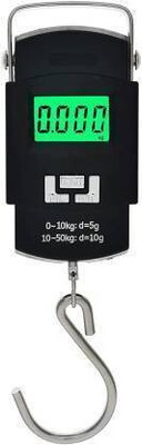 SBTs Weighing Scale Digital Portable Hook Type 50kg,luggage weight machine Weighing Scale(Black)
