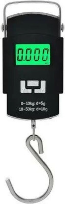 SONALEX 50 kg Hanging weight machine for shop Digital weighing hook scale Weight machine Weighing Scale(Black)