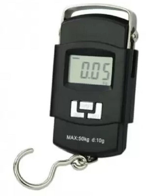 SBTs Weighing Scale 50kg with LCD Display and Handheld Hook Weighing Scale(Black)