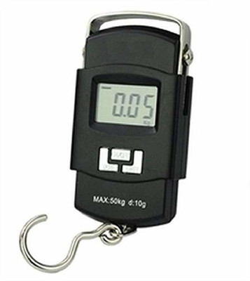 SBTs 50Kg Portable Luggage Hanging Weight Machine Weighing Scale(Black)