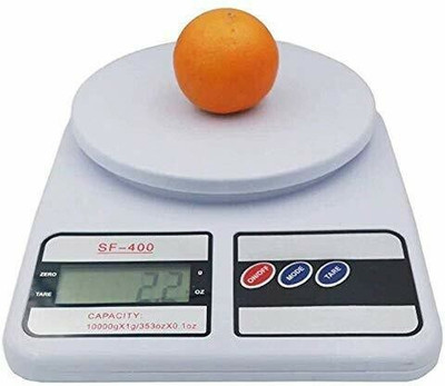 Nac Global Digit electronic 10kg Weight Scale with LED Display Weighing Scale(White)