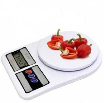MOONZA Grocery_kata_sf-400 Weighing Scale Weighing Scale(White)