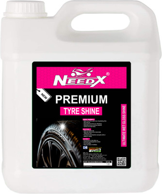NEEDX Tyre Shine / Car Tyre Polish / Bike Tyre Polish / Gloss Shine 5 L Wheel Tire Cleaner(Pack of 1)