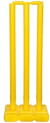 VICTOO Heavy Quality Plastic wicket-279(Yellow)