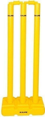 VICTOO Heavy Quality Plastic wicket-288(Yellow)