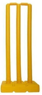 VICTOO Heavy Quality Plastic wicket-266(Yellow)