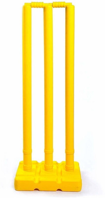 VICTOO Heavy Quality Plastic wicket-295(Yellow)