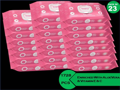 Bumpkins Aloe Vera & Vitmain E + C ,No Parabens & Chlorine (1656 Wipes)(23 Wipes)
