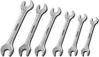 Taparia DEP06 SET Double Sided Open End Wrench(Pack of 6)