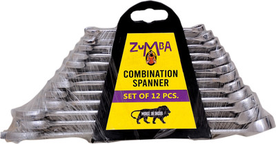 GreenLove New Style Wrench Set for Home Uses 542 ZUMBA COMBINATION SPANNER SET (SET OF 12 PC) Double Sided Combination Wrench(Pack of 12)
