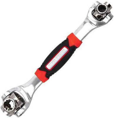 48 in 1 Universal Multifunctional Socket Wrench. Double Sided Rachet Wrench tools Wrench spanner set adjustable set kit Spline Bolts tool kit Torx 360 Degree 6-Point Tiger socket wrench set Car Hand Tools ring spanner set 48-in-1 Universal Tiger Wrench Double Sided opner Spanner Double Sided Socket 