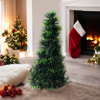 CAPIO ART Fir 30.48 cm (1.0 ft) Artificial Christmas Tree(Green) deal from flipkart