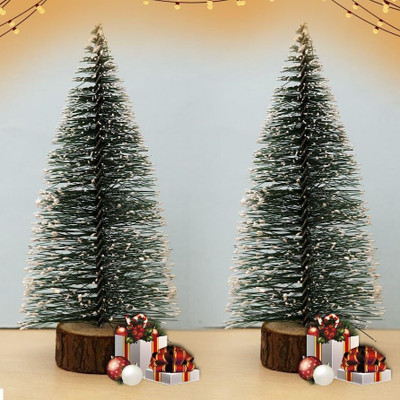 Imvelo Green Your Hygine Pine 15 cm (0.49 ft) Artificial Christmas Tree(Green)