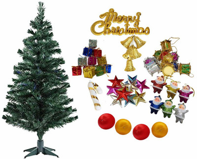 Prezzie Villa Pine 91.44 cm (3.0 ft) Artificial Christmas Tree(Multicolor)