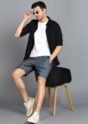 FTX Printed Men Multicolor Basic Shorts