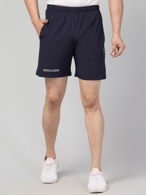 Treasurelook Printed Men Black Sports Shorts
