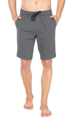 JOCKEY Solid Men Grey Regular Shorts