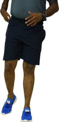 BUB Mesh Men Reversible Dark Blue Compression Shorts