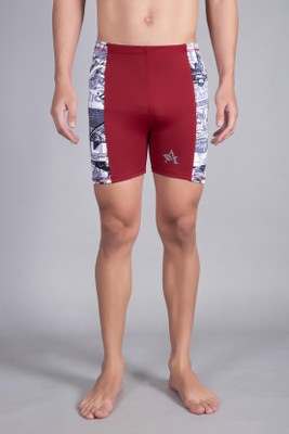 HiRRuX Printed Men Multicolor Swim Shorts