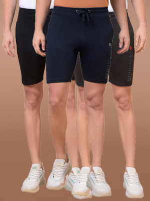 Dollar Solid Men Multicolor Bermuda Shorts