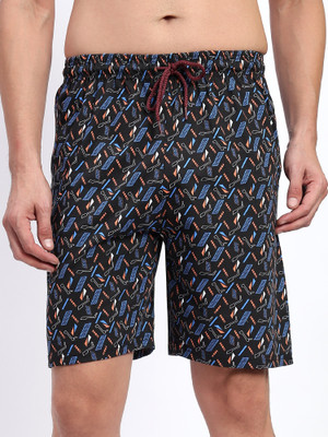TT Printed Men Multicolor Basic Shorts