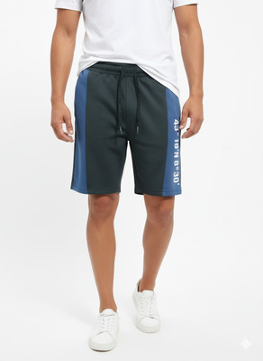 VOMAZO Solid Men Black Casual Shorts, Basic Shorts, Regular Shorts