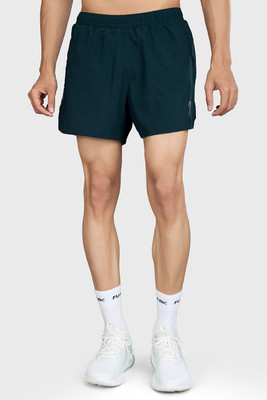 FuaarK Solid Men Green Running Shorts