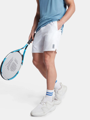 JOCKEY Solid Men White Sports Shorts