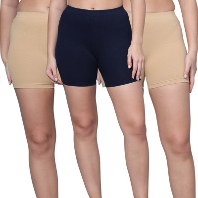 Aimly Solid Women Multicolor Sports Shorts