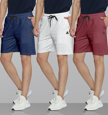 ARDEUR Self Design Men Multicolor Regular Shorts