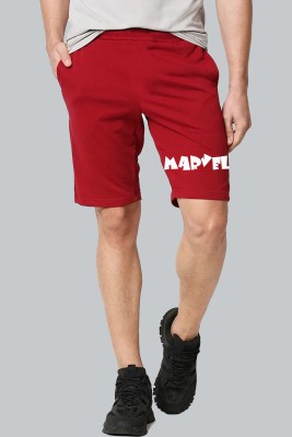 scrott fitness Printed Men Maroon Regular Shorts