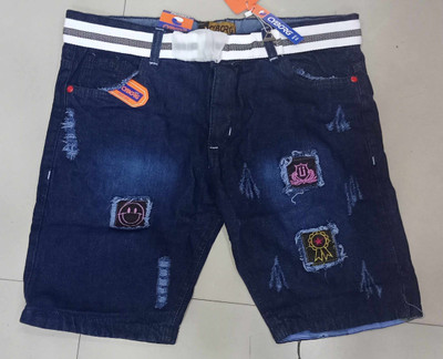 Joshua jenny Solid Men Denim Blue Denim Shorts