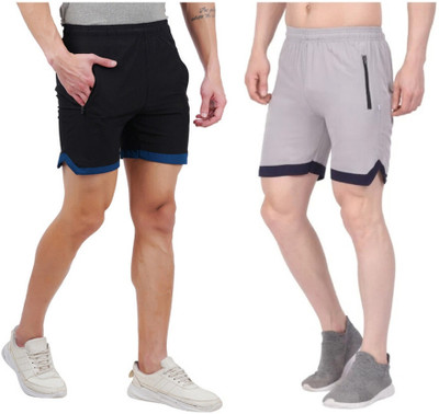 jocker Solid Men Light Blue Boxer Shorts, Casual Shorts, Gym Shorts, Night Shorts, Regular Shorts, Sports Shorts